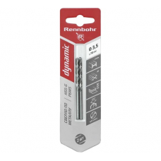 Сверло по металлу ЦХ,  3,5х70мм, HSS-G, P6M5, 2шт/уп,RENNBOHR DYNAMIC CARD